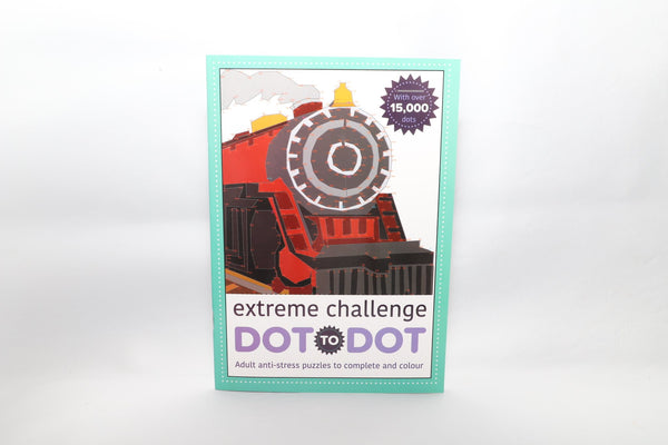 Extreme Challenge Dot to Dot Activity Book - Train