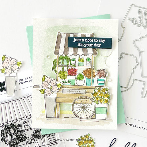 Concord & 9th - Flowers A La Carte Stamp