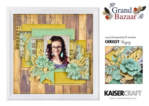 Kaiser Craft - Porcelain Rose Collection - 12 x 12 Cardstock