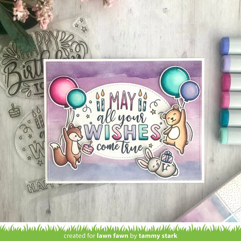 Lawn Fawn - Giant Birthday Messages - Lawn Cuts