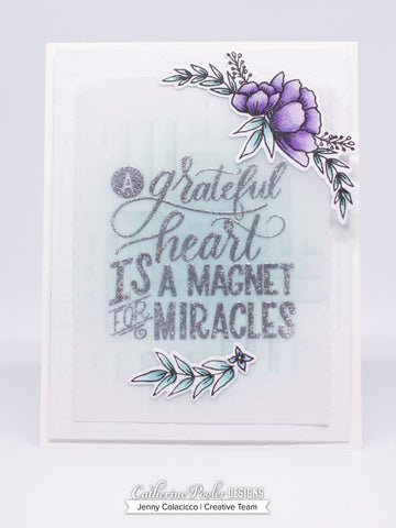 Catherine Pooler Grateful Heart Stamp and Die