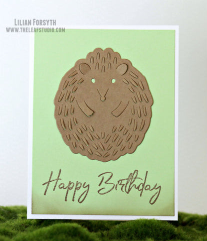 Hero Arts - Paper Layering Dies Hedgehog