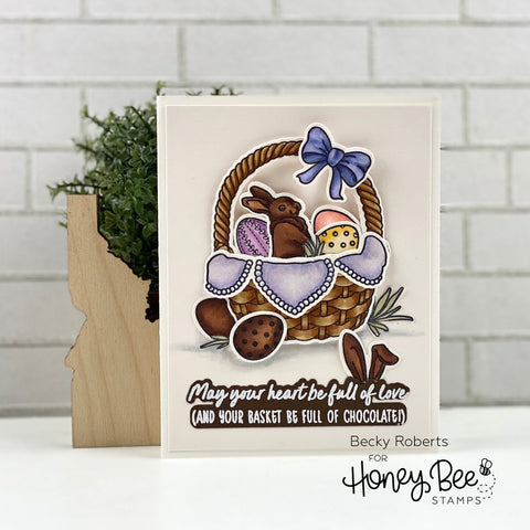 Honey Bee - Hoppy Easter Stamp and Die Set