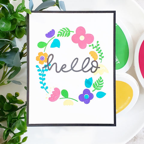 Heffy Doodle - Hello Everyone Clear Stamps