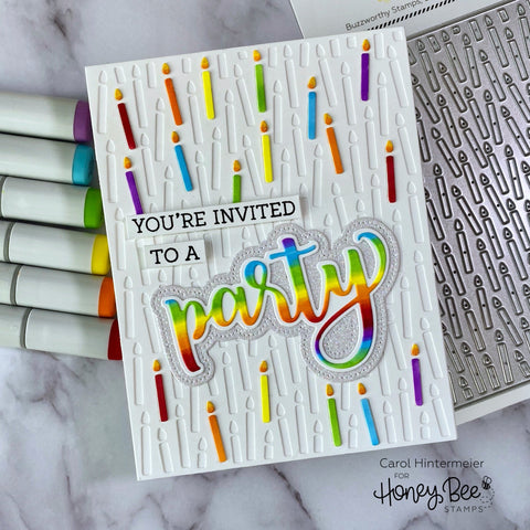 Honey Bee - Party | 3x4 Stamp Set