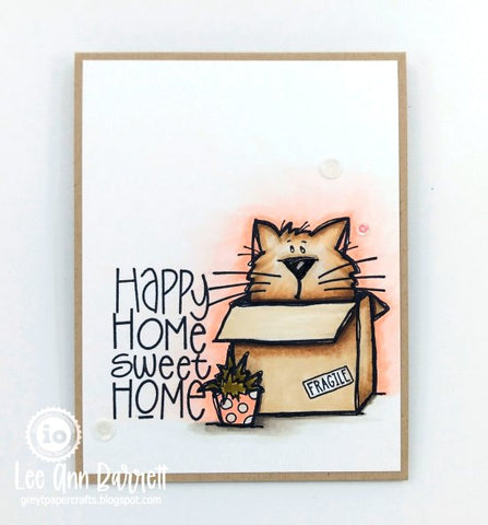 Impression Obsession - Home Sweet Home Stamp