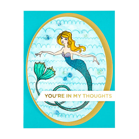 Glorious Mermaid Clear Stamps