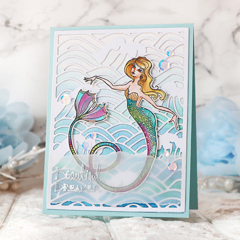 Glorious Mermaid Clear Stamps