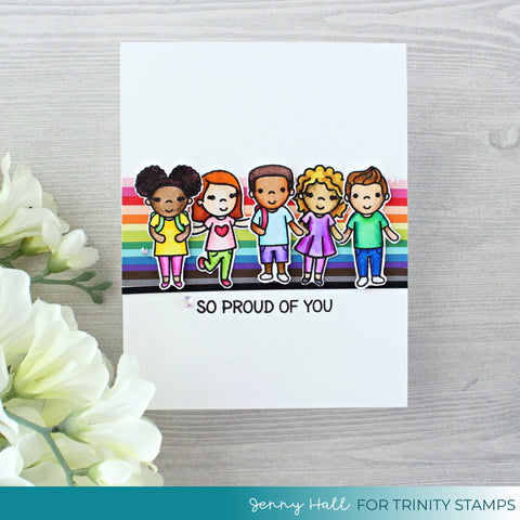 Trinity Stamps - 4x6 Classroom Cuties Stamp Set