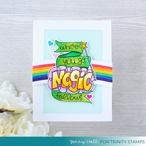 Trinity Stamps - 3x4 You're Magic Stamp Set