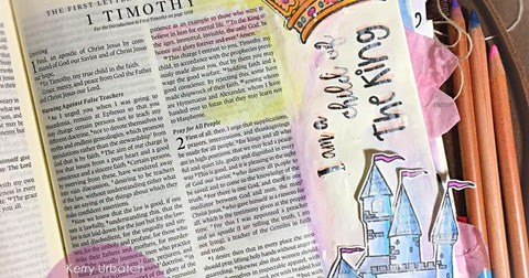 Joy Clair - Heir of God | Bible Journaling Stamp Set