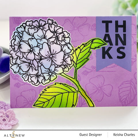 Altenew - Hello Hydrangea Stamp Set