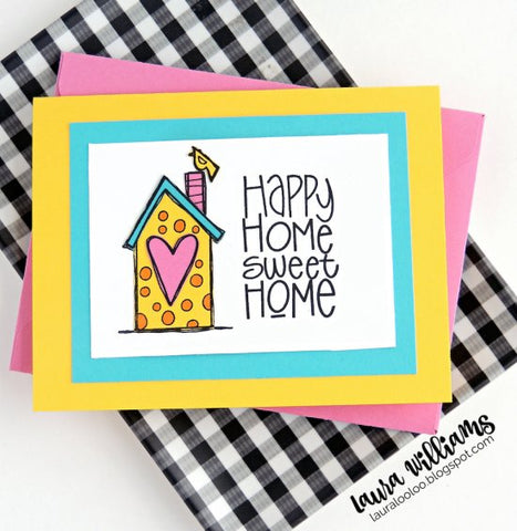 Impression Obsession - Home Sweet Home Stamp