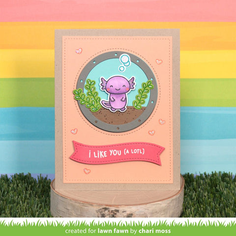 Lawn Fawn - I Like You (a lotl) Stamp