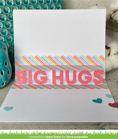 Lawn Fawn - Pop-up Big Hugs