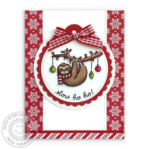 Sunny Studio Stamps -  Lazy Christmas Stamps and Dies