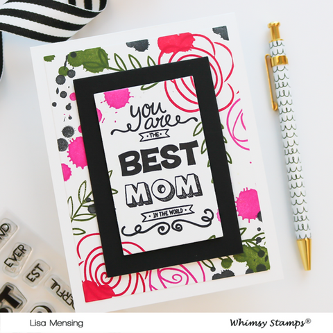 Whimsy Stamps - Best Best Clear Stamps