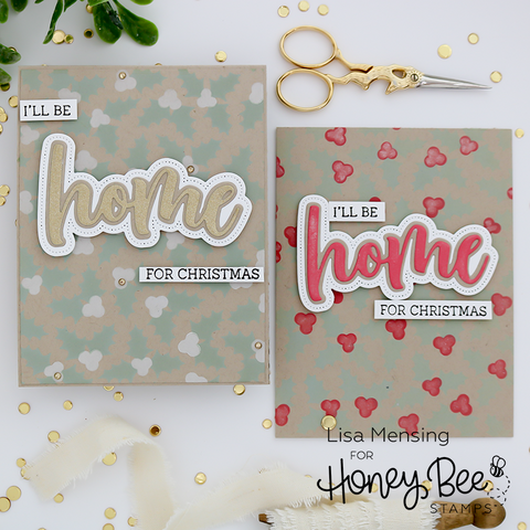 Honey Bee - Home Stamp Set and Die