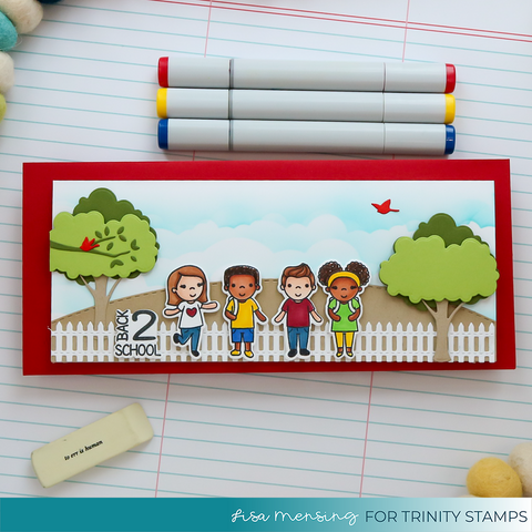 Trinity Stamps - 4x6 Classroom Cuties Stamp Set