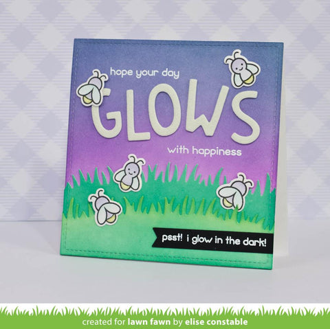 Lawn Fawn Lights Out Stamp and Die