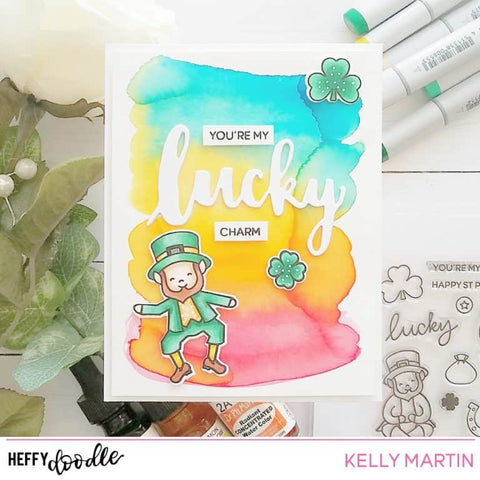 Heffy Doodle - Lucky Friends Clear Stamp Set