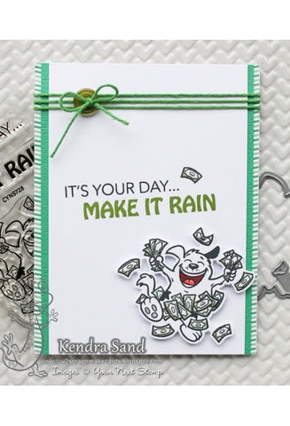 Your Next Stamp - YNS - Make it Rain Stamps and Dies