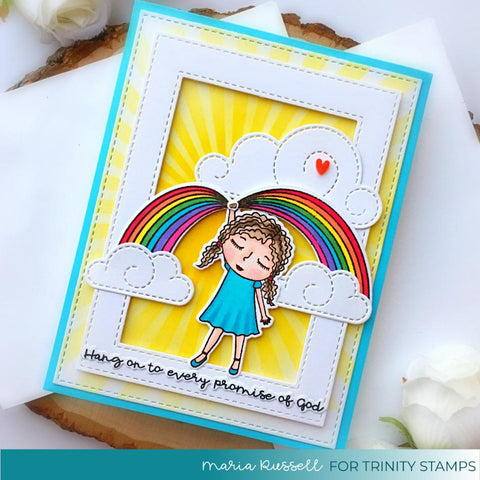 Trinity Stamps - 4x4 Hang On Stamp Set