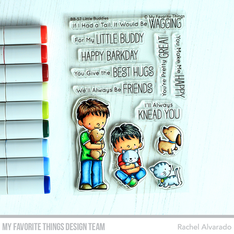 My Favorite Things MFT - BB Little Buddies Stamp and Die