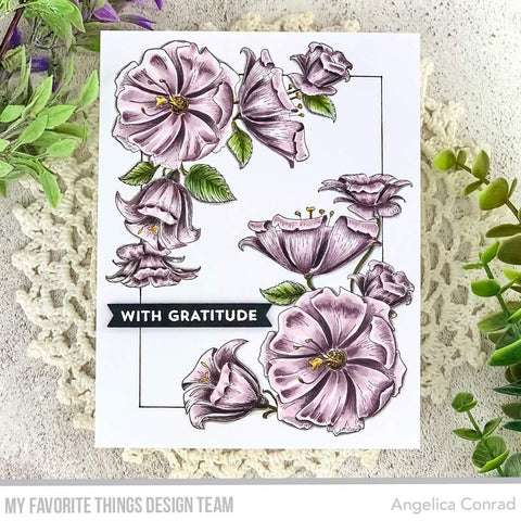 My Favorite Things - Corner Blooms Stamps