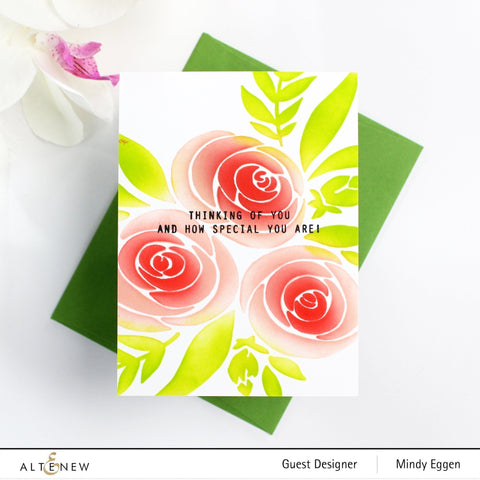 Altenew - Rose Bouquet Stencil