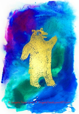 StencilGirl - Happy Bear Stencil