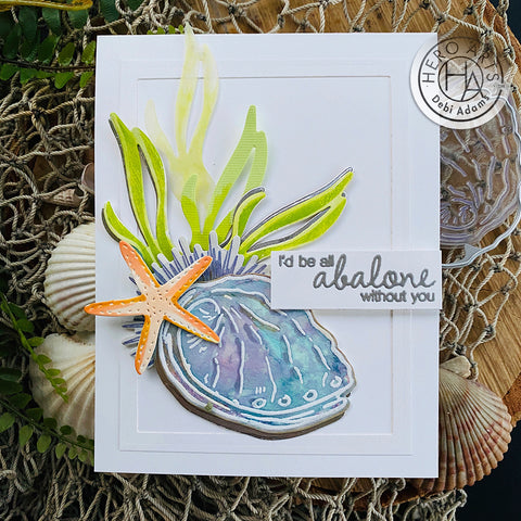 Hero Arts - Color Layering Abalone Stamp and Die