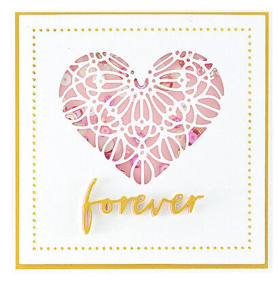 Spellbinders - Expressions of Love Sentiments Etched Dies from Expressions of Love Collection