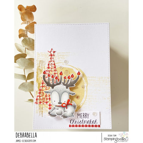 Stampingbella - Cling Stamps - Hanukkah Deer