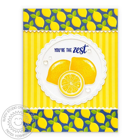 Sunny Studio Stamps - Slice of Summer - Stamp and Dies