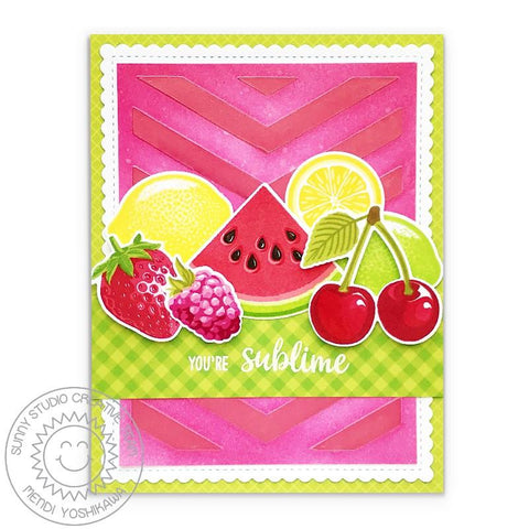 Sunny Studio Stamps - Slice of Summer - Stamp and Dies