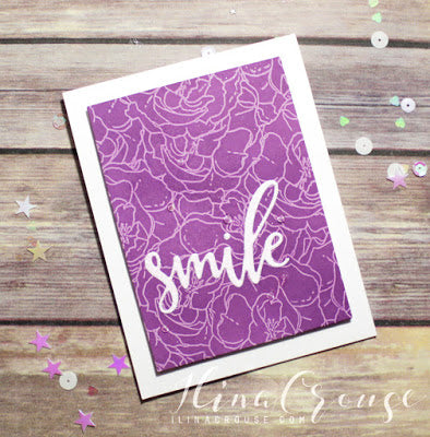 Impression Obsession Smile Stamp & Die