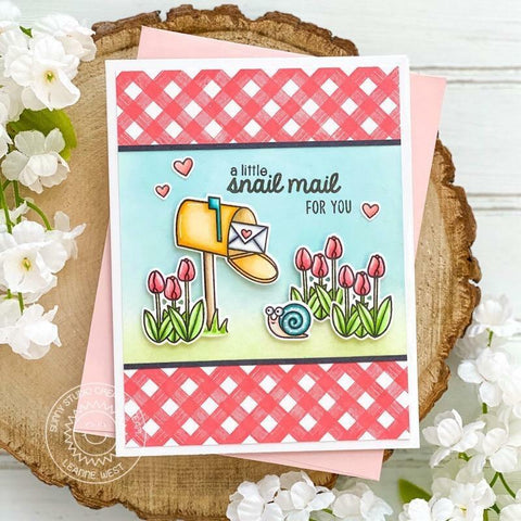 Sunny Studio Stamps - Snail Mail Stamps and Dies SSDIE-250