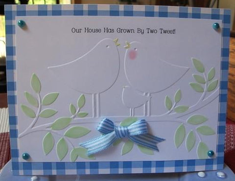 Craft Too - Embossing Folder - Tweet Tweet