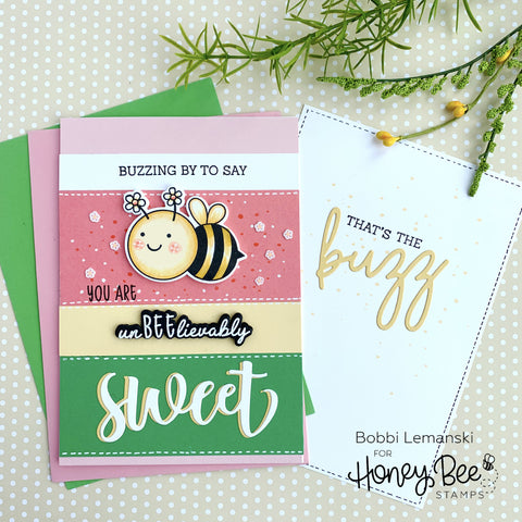 Honey Bee - Buzz | 3x4 Stamp Set