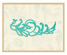 Couture Creations Sea Breeze Collection Decorative Windy Flourish Die