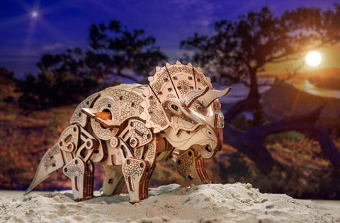 EWA Eco-Wood-Art - Construction Kit - Triceratops