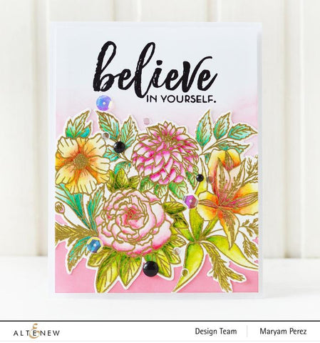 Altenew - Watercolor Roses Stamp and Die