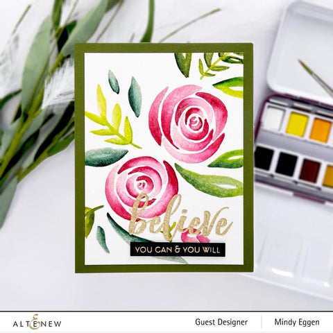 Altenew - Watercolor Roses Stamp and Die