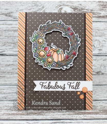 Your Next Stamp - Fabulous Fall Wreaths Stamps