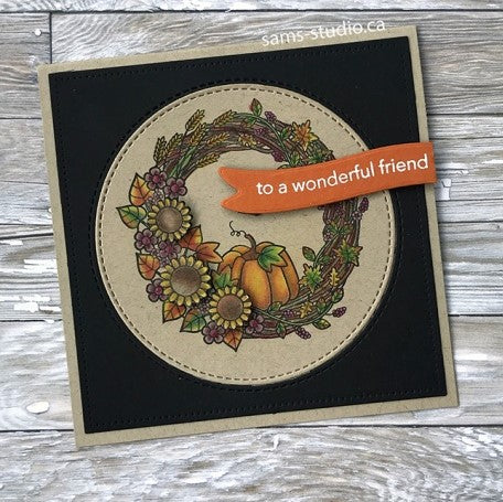 Your Next Stamp - Fabulous Fall Wreaths Stamps