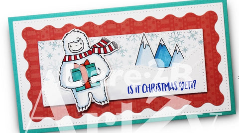 Dare 2B Artzy - Yeti 4 Winter Stamp Set