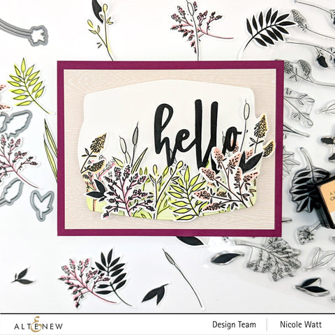 Altenew - Sweet & Fabulous - Wildflower Doodles Die Set