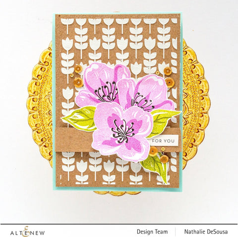 Altenew - Zig Zag Floral Stamp Set