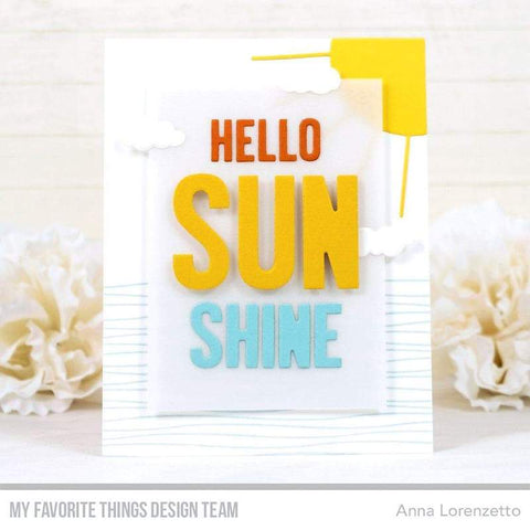 My Favorite Things - MSTN Hello Sunshine Die-namics